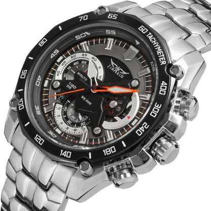 Men's Waterproof Automatic Mechanical Watch with Calendar