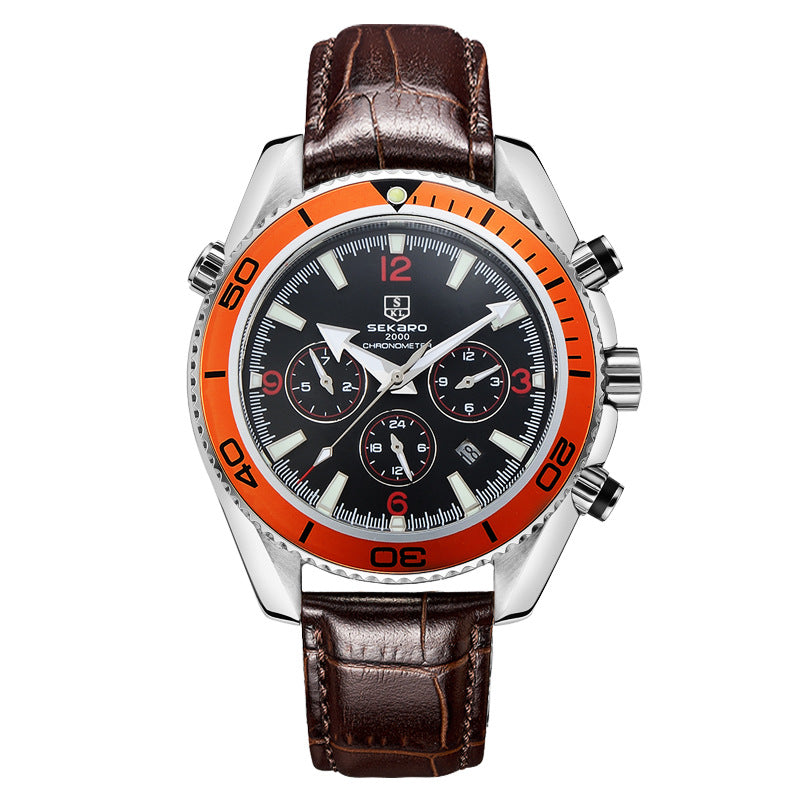 Men's Multifunctional Sports Watch - Automatic Mechanical