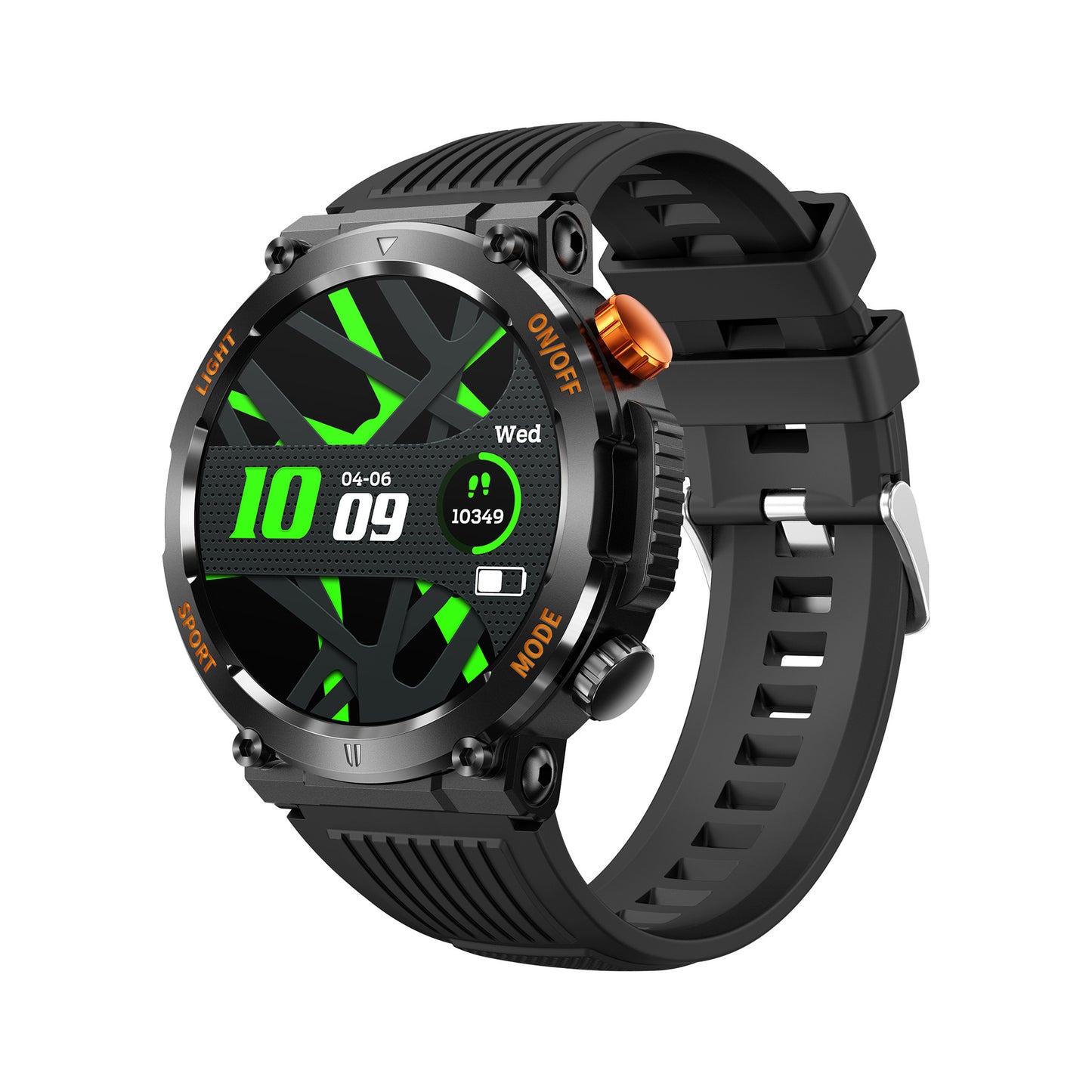 Smart Outdoor Sports Watch with Heart Rate & Bluetooth