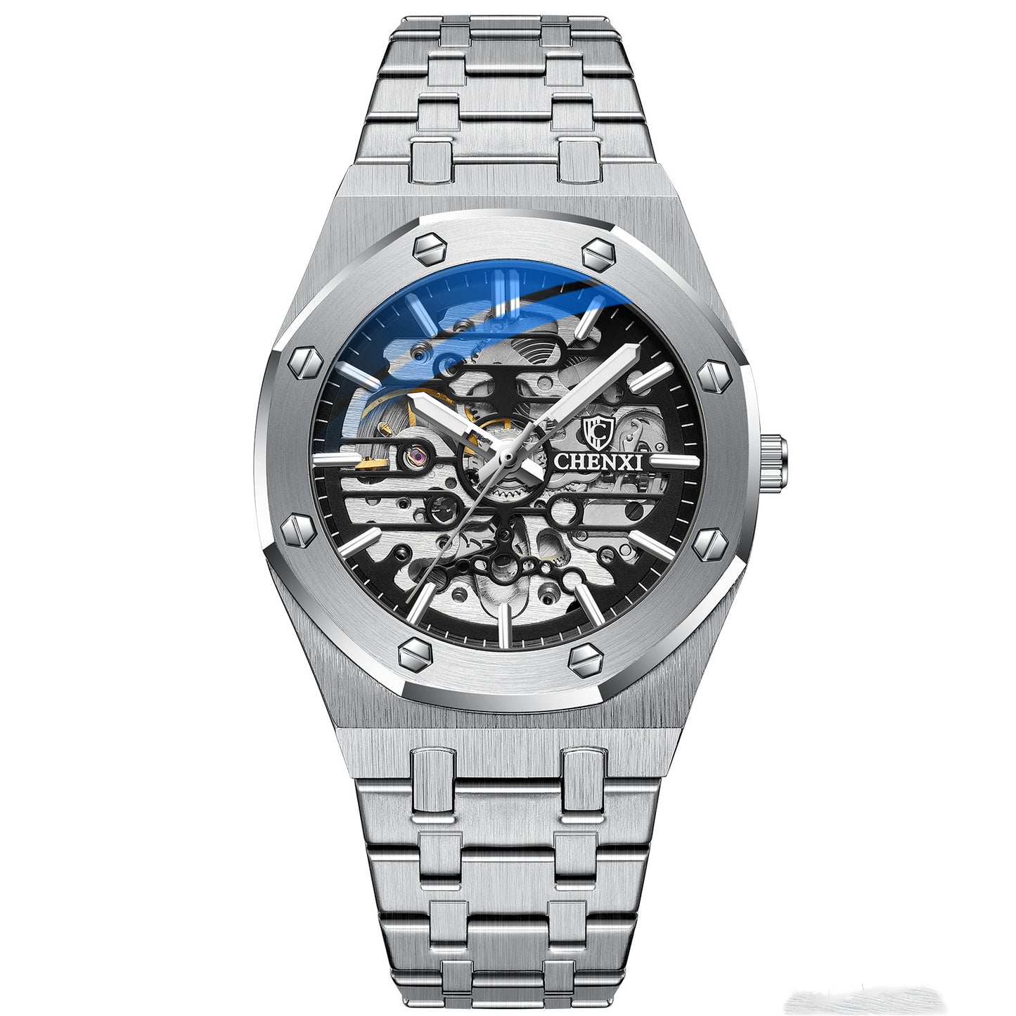 Men's Luxury Skeleton Automatic Mechanical Watch