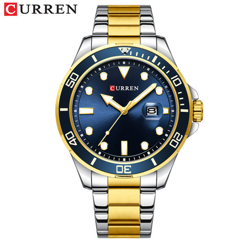 Curren 8388 Steel Band Quartz Men's Watch