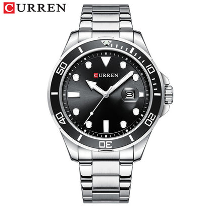 Curren 8388 Steel Band Quartz Men's Watch