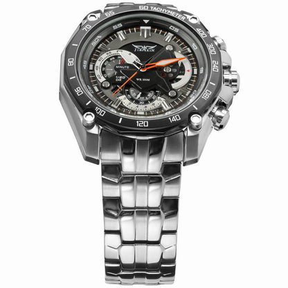 Men's Waterproof Automatic Mechanical Watch with Calendar