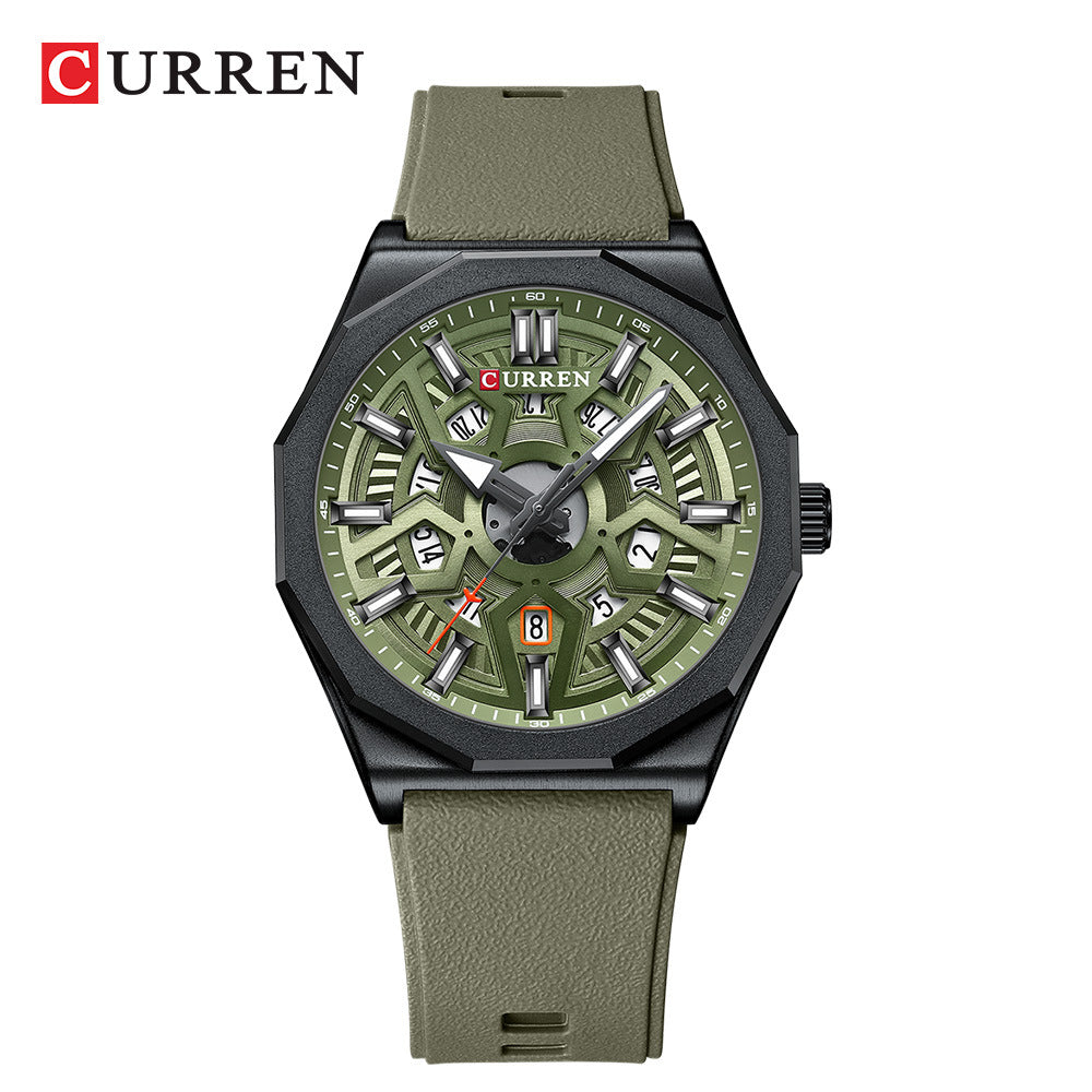 CURREN 8437 Men's Quartz Watch with Calendar