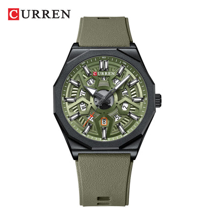 CURREN 8437 Men's Quartz Watch with Calendar