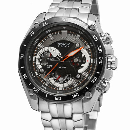 Men's Waterproof Automatic Mechanical Watch with Calendar