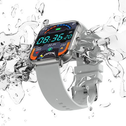 Fashionable Smart Watch with Bluetooth, Heart Rate & More