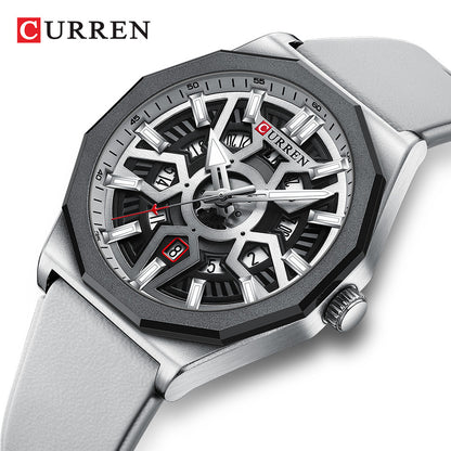 CURREN 8437 Men's Quartz Watch with Calendar