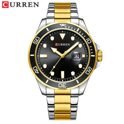 Curren 8388 Steel Band Quartz Men's Watch
