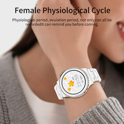 Bluetooth Smart Watch with Heart Rate and Call Alerts