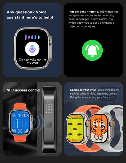 Bluetooth Wireless Sleep Smart Watch with Sauce Jelly
