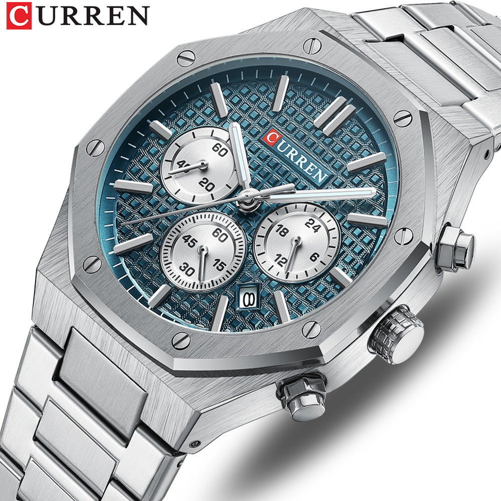 Curren 8440 Men's Quartz Watch with Calendar