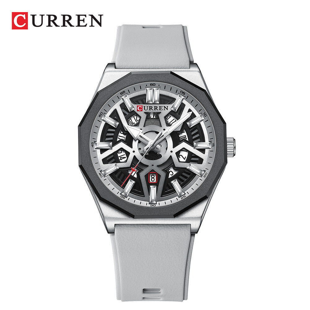 CURREN 8437 Men's Quartz Watch with Calendar