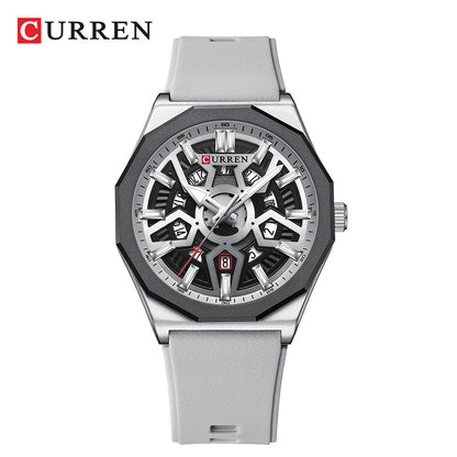 CURREN 8437 Men's Quartz Watch with Calendar
