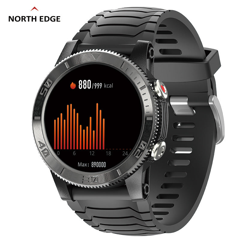 360 Pixel GPS Smart Watch with Heart Rate & Bluetooth