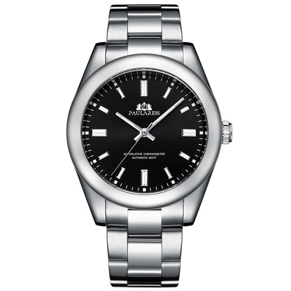 Luminous Automatic Mechanical Steel Band Watch