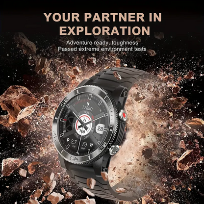 360 Pixel GPS Smart Watch with Heart Rate & Bluetooth