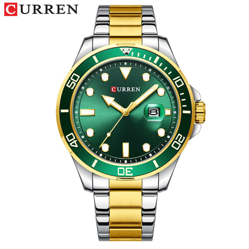 Curren 8388 Steel Band Quartz Men's Watch