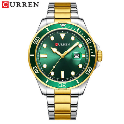 Curren 8388 Steel Band Quartz Men's Watch