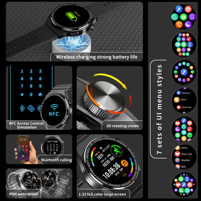 Smart Watch for Business Sports Health Monitoring
