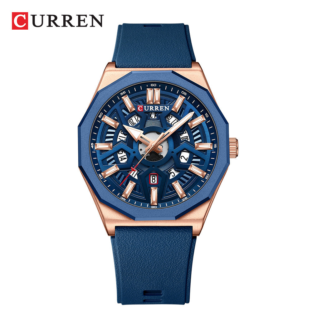 CURREN 8437 Men's Quartz Watch with Calendar