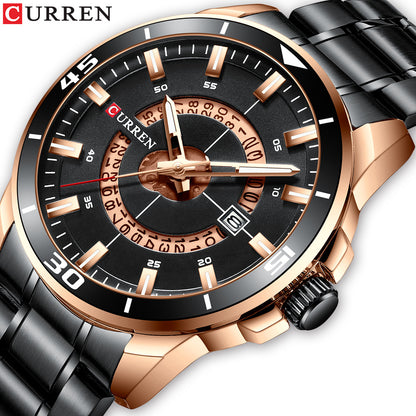 Curren 8359 Men's Waterproof Quartz Business Watch