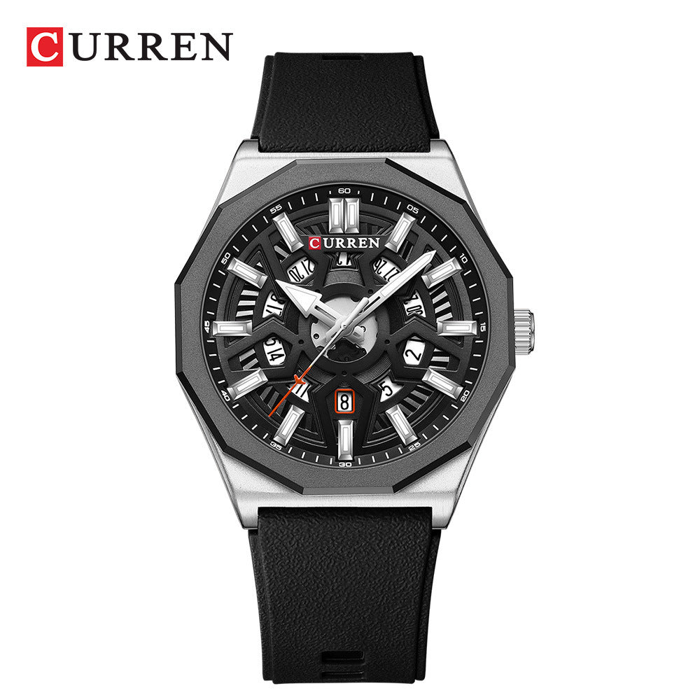 CURREN 8437 Men's Quartz Watch with Calendar