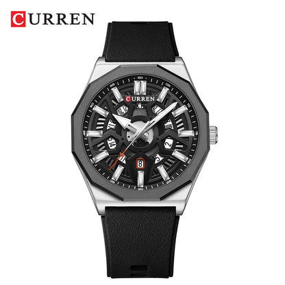 CURREN 8437 Men's Quartz Watch with Calendar