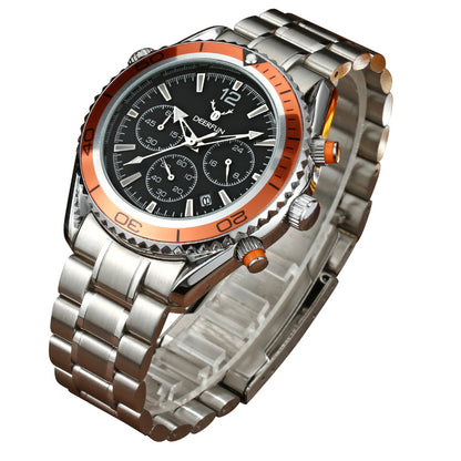 Men's Multifunctional Sports Watch - Automatic Mechanical