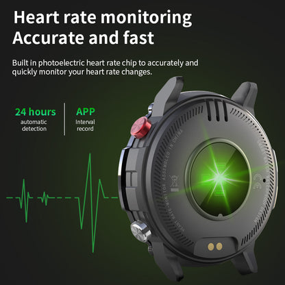 Bluetooth Sports Watch with Heart Rate and Call Alerts