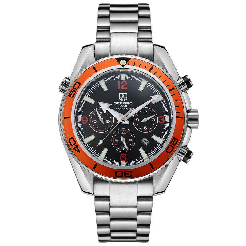 Men's Multifunctional Sports Watch - Automatic Mechanical