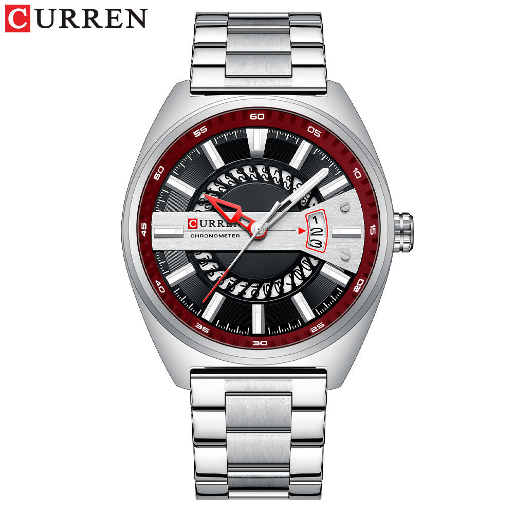 Curren 8403 Men's Quartz Watch with Steel Band