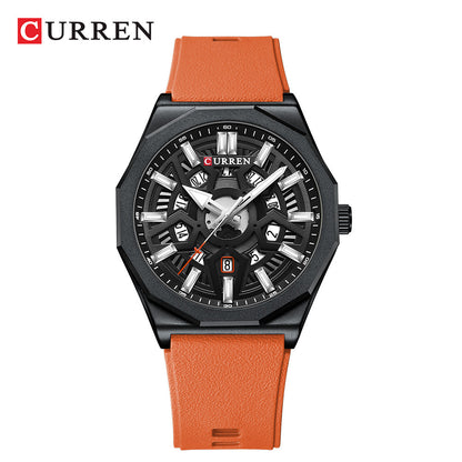 CURREN 8437 Men's Quartz Watch with Calendar