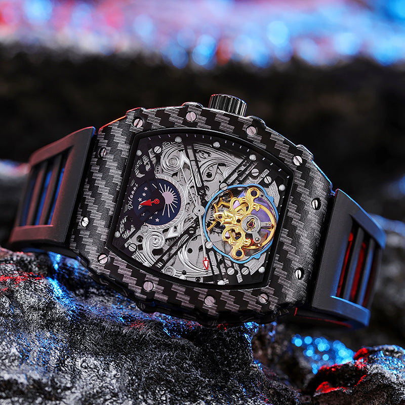 Luxury Automatic Mechanical Watch with Luminous Feature