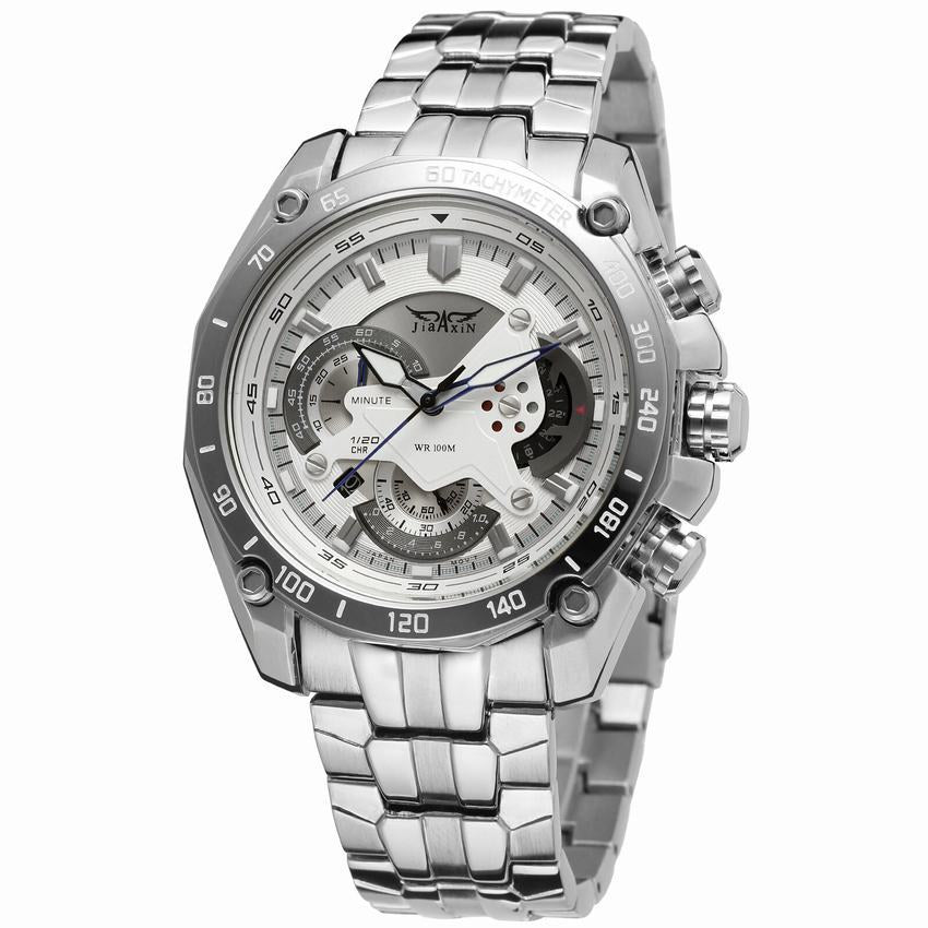 Men's Waterproof Automatic Mechanical Watch with Calendar