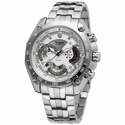 Men's Waterproof Automatic Mechanical Watch with Calendar