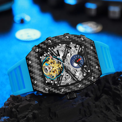 Luxury Automatic Mechanical Watch with Luminous Feature