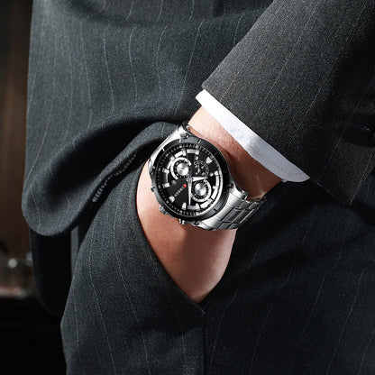 CURREN 8360 Men's Waterproof Quartz Watch with Calendar