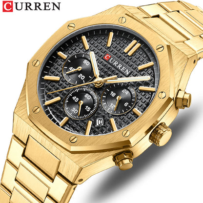 Curren 8440 Men's Quartz Watch with Calendar