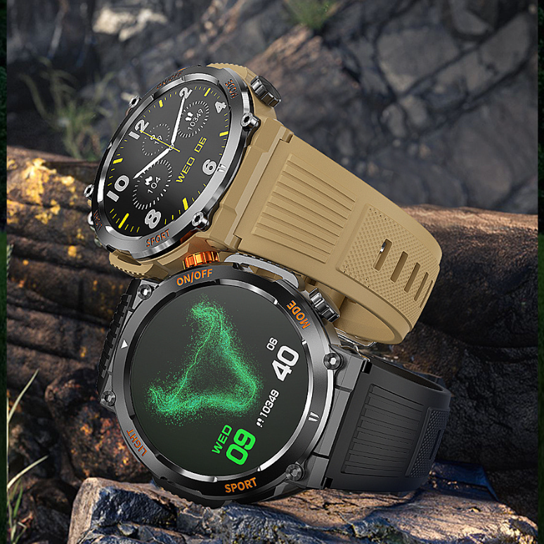 Smart Outdoor Sports Watch with Heart Rate & Bluetooth