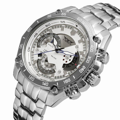 Men's Waterproof Automatic Mechanical Watch with Calendar