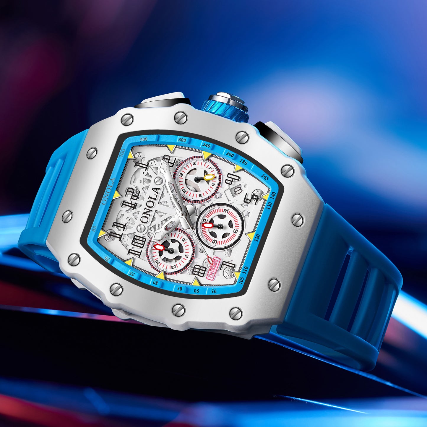 ONOLA Multifunctional Waterproof Men's Quartz Watch