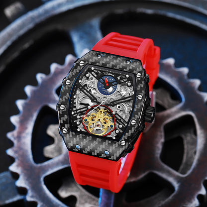 Luxury Automatic Mechanical Watch with Luminous Feature