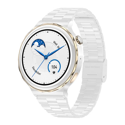 Bluetooth Smart Watch with Heart Rate and Call Alerts