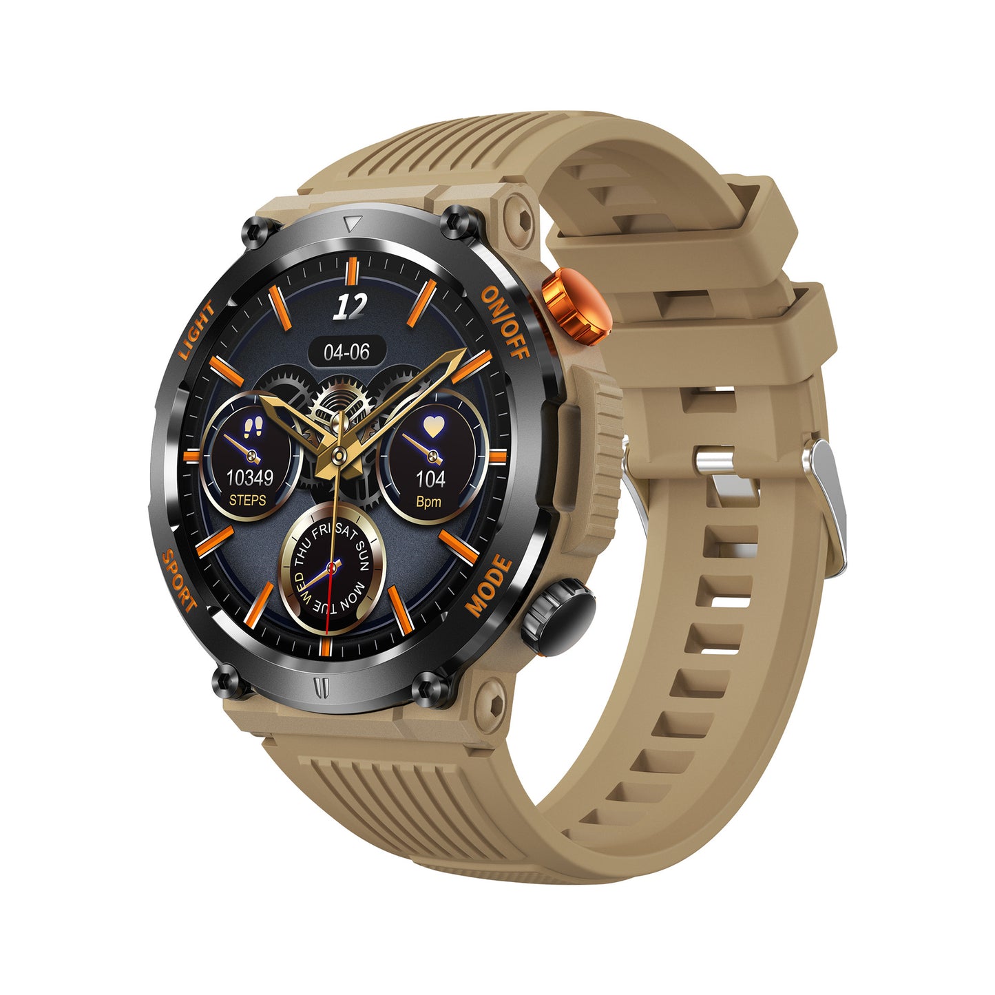 Smart Outdoor Sports Watch with Heart Rate & Bluetooth